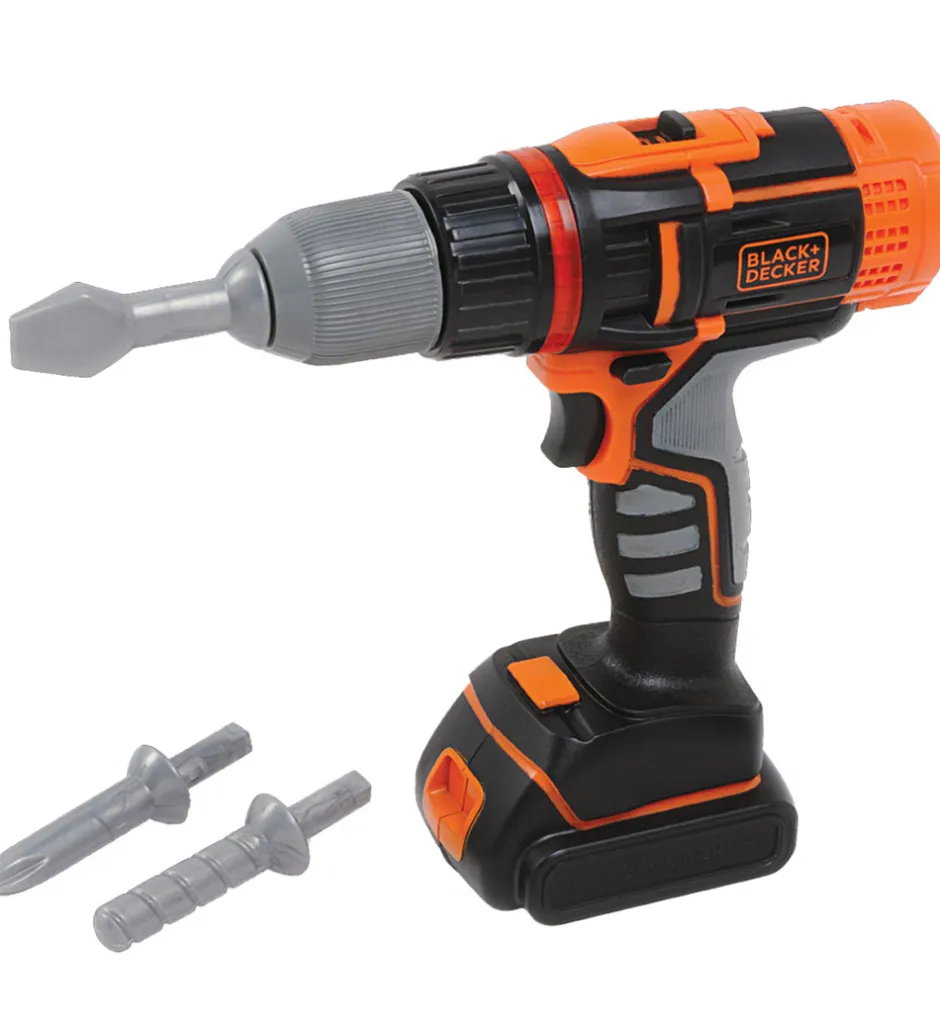 Black & Decker Legetøj - Boremaskine m. 3 Bor