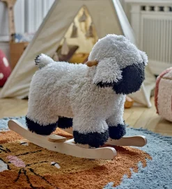 Gyngeheste*Bloomingville Mini Gyngehest - Dolly - Får - Hvid