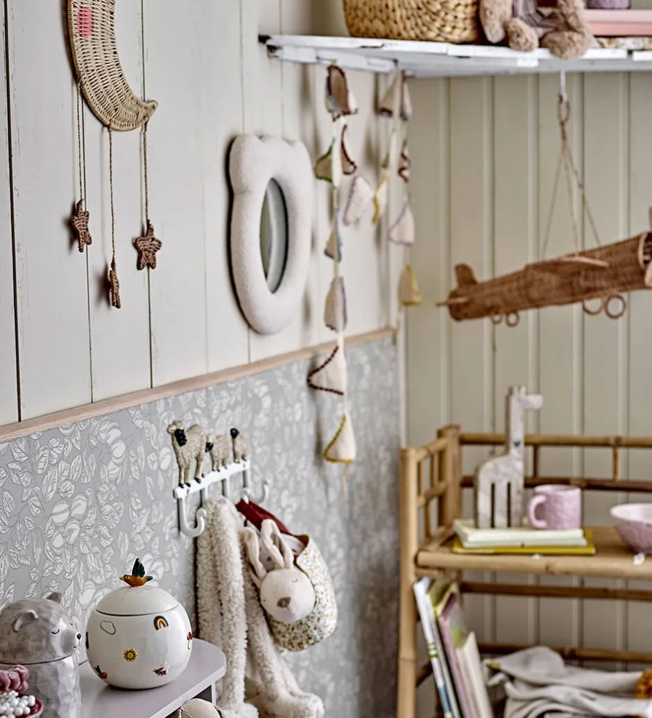 Bloomingville Mini Vægspejl - Baily - Hvid