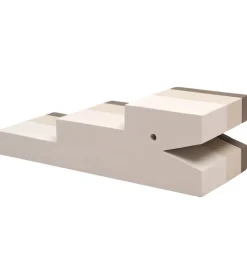 bObles Krokodille - 60x24x18 cm - Sand Grey