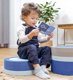 Tumledyr|Motorisk Legetøj*bObles Tube - Ø: 36 cm - Medium - Blå