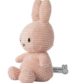 Bamser*Bon Ton Toys Bamse - 23 cm - Miffy ECO Corduroy - Misty Rose