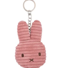 Nøgleringe*Bon Ton Toys Nøglering - 10 cm - Miffy Flat ECO Corduroy - Dusty