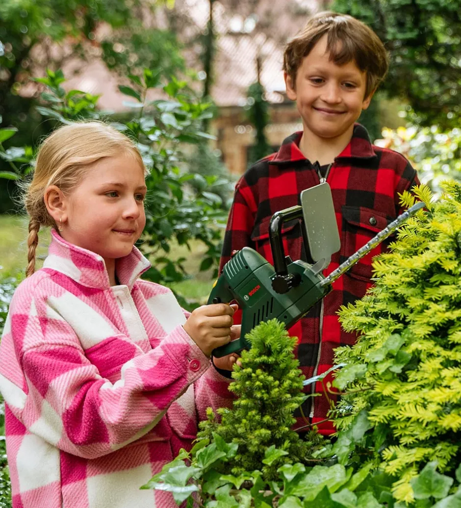 Legeværktøj*Bosch Mini Hækketrimmer - Legetøj - Mørkegrøn