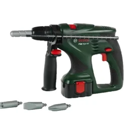Bosch Mini Slagboremaskine m. Lys/Lyd- Legetøj - Mørkegrøn