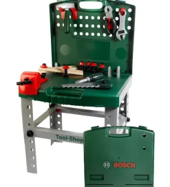 Legeværktøj*Bosch Mini Værktøjsbænk - Legetøj - Mørkegrøn
