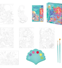 Maling*BOX CANDIY Kreasæt - Vandfarvekunstsæt - Totally Mermaids