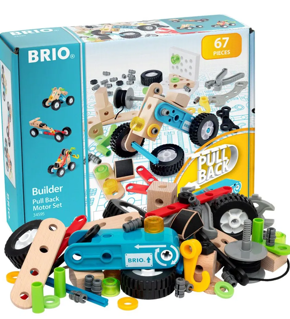 Brio*BRIO Builder Pull-back Motorsæt 34595