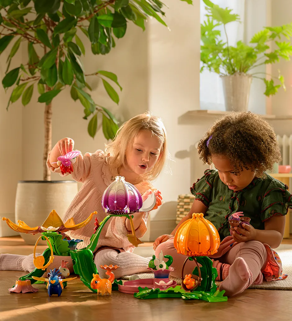 BRIO Flora - 25 Dele - Blomsterlandsby 36240