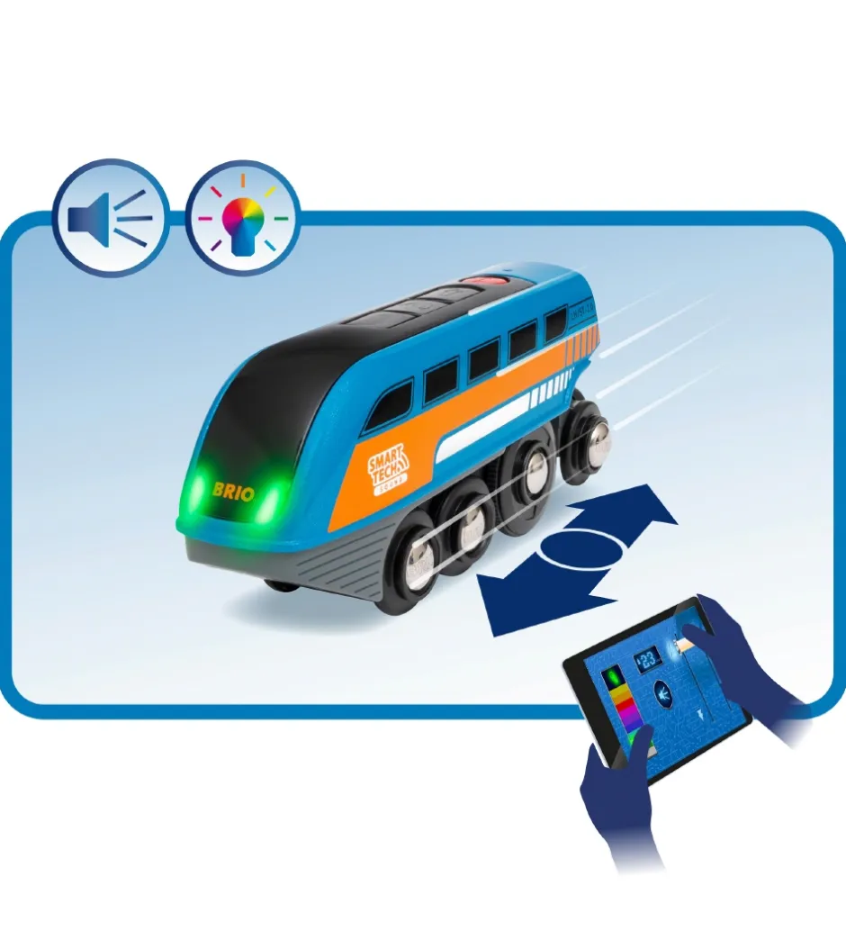 Brio*BRIO Lokomotiv - Startsæt - Smart Tech - 2 Dele 33971
