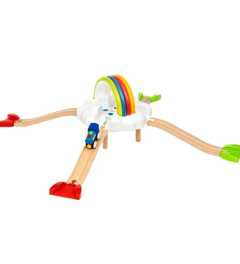 Brio*BRIO Togbane - Min Første Togbane - Light Up Regnbuesæt 36002