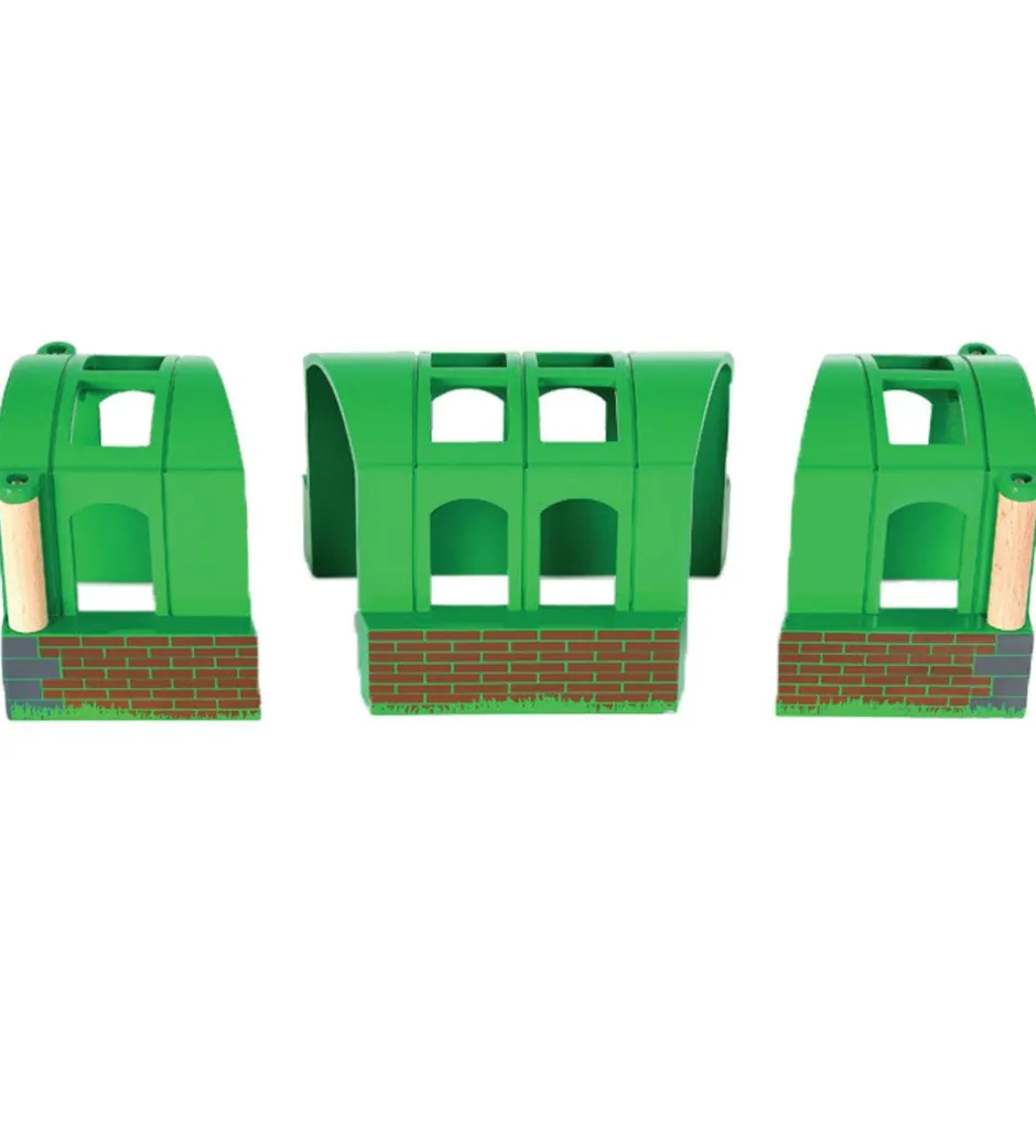 BRIO World Fleksibel Tunnel - Grøn 33709