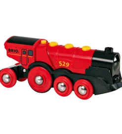 Brio*BRIO World Stort Rødt Lokomotiv 33592