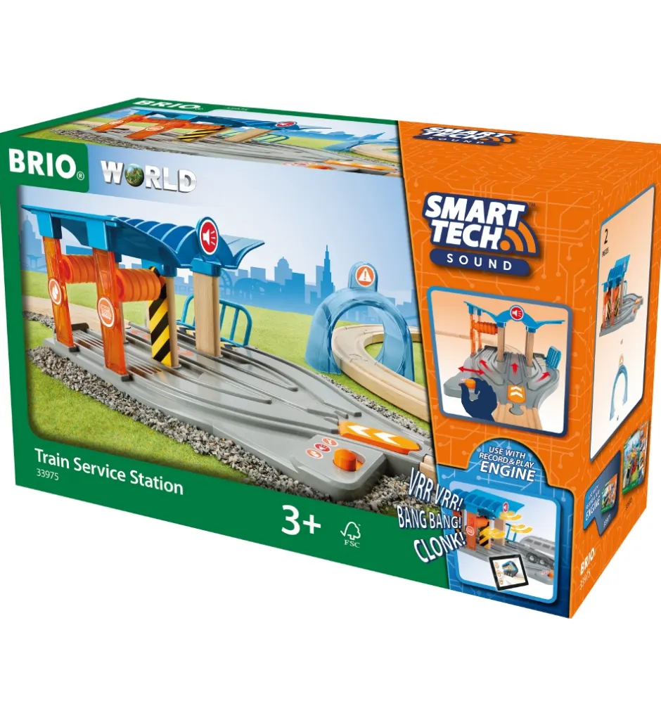 Brio*BRIO World Togservicestation - 2 Dele - Smart Tech Sound 33975