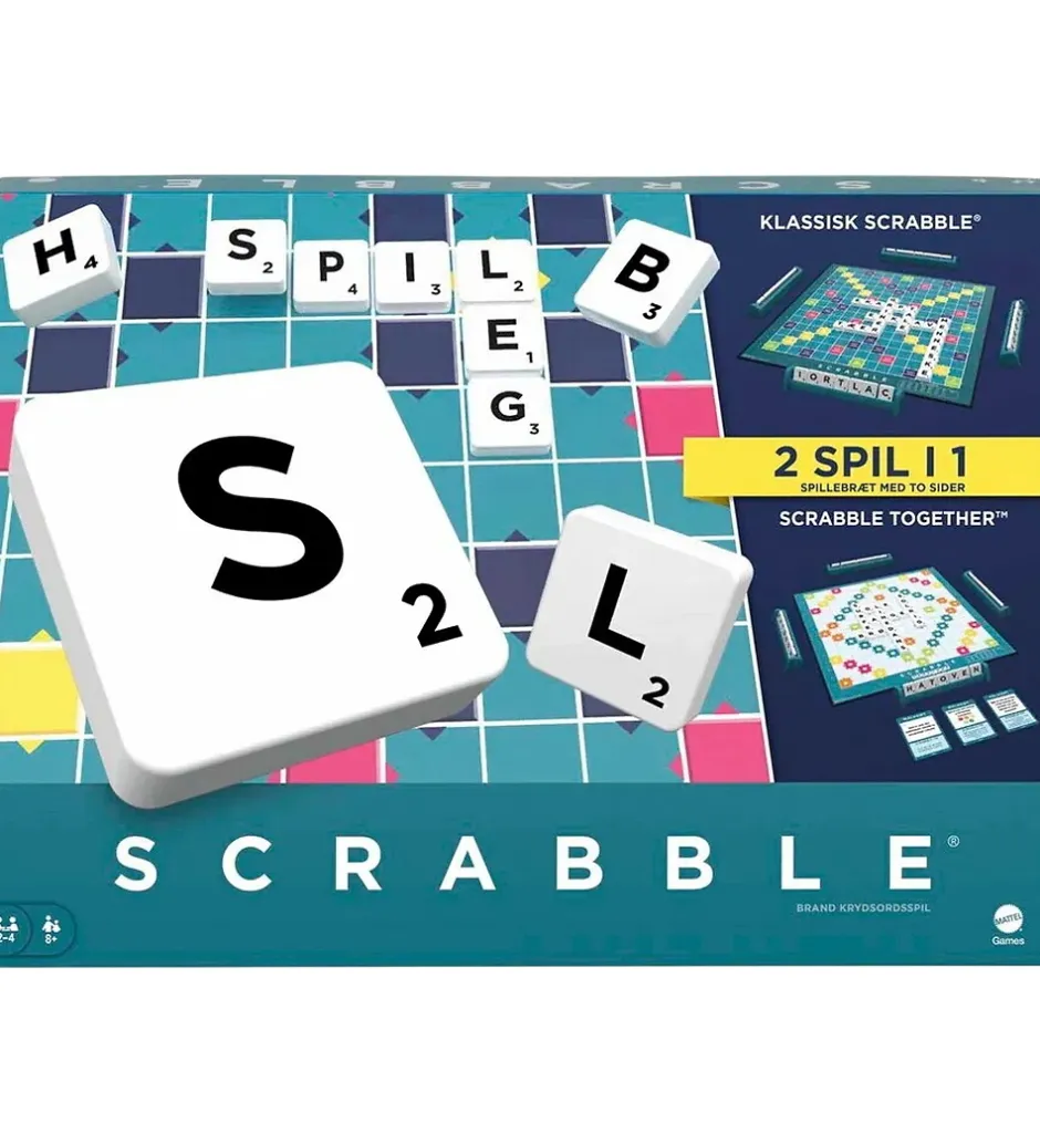 Spil*UNO Brætspil - Scrabble ORIGINAL