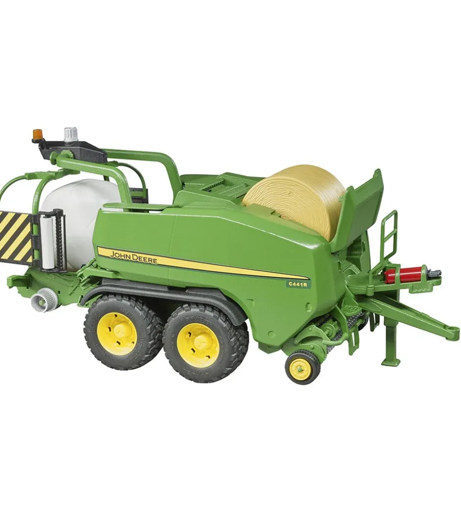 Traktorer*Bruder Arbejdsmaskine - John Deere C441R Rundballepre... - 02032