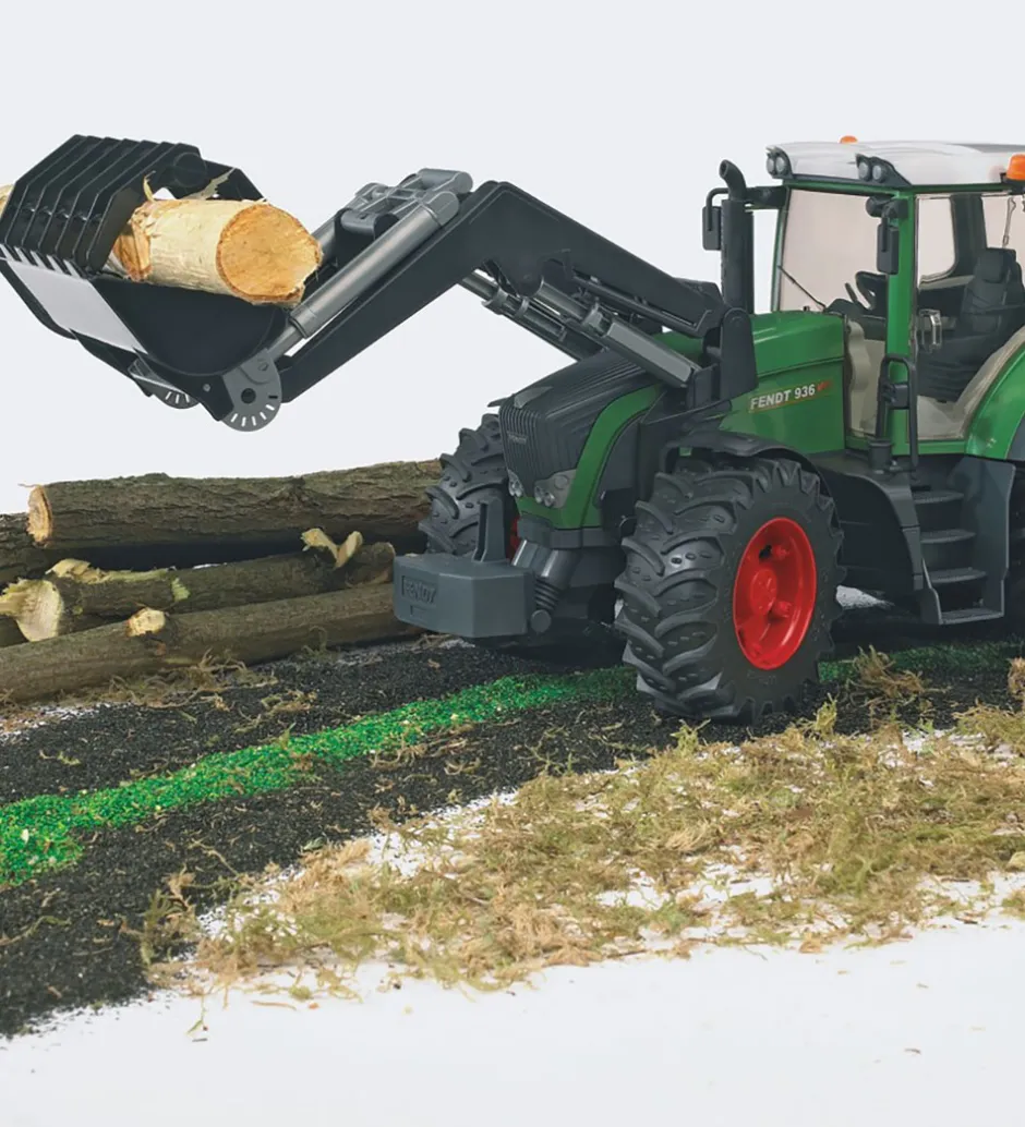 Traktorer*Bruder Traktor - Fendt 936 Vario m. Frontlæsser - 03041
