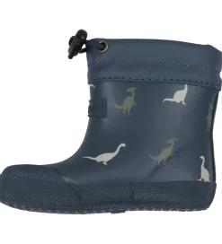 Gummistøvler*Bundgaard Gummistøvler m. For - Malik Navy Dino - Multi Colored