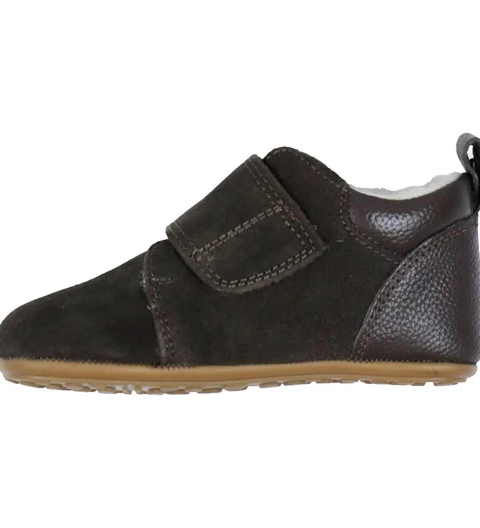 Hjemmesko*Bundgaard Hjemmesko - Wide fit - Teddy - Dark Brown