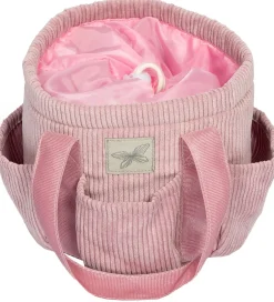 by ASTRUP Strigletaske Til Kæpheste - Fløjl - Rosa