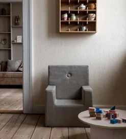 Stole*by KlipKlap Lænestol - Kids Chair XL - 49x42x63 cm - Sand/Sand