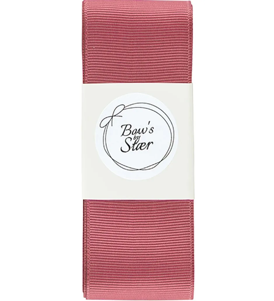 Hårbånd*By Stær Dåbsbånd m. Sløjfe - Dusty berry