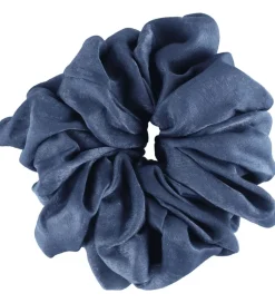 Scrunchies|Hårelastikker*By Stær Scrunchie - Isabella - Mørkeblå