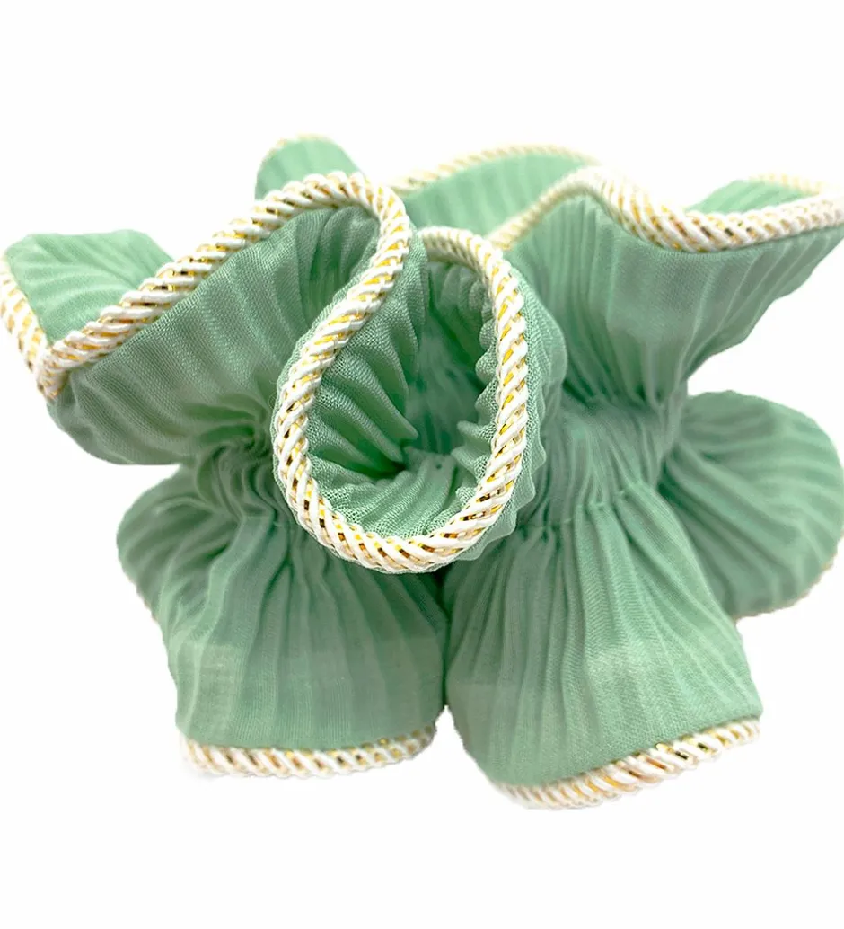 By Stær Scrunchie - Lilje - Støvet Mint