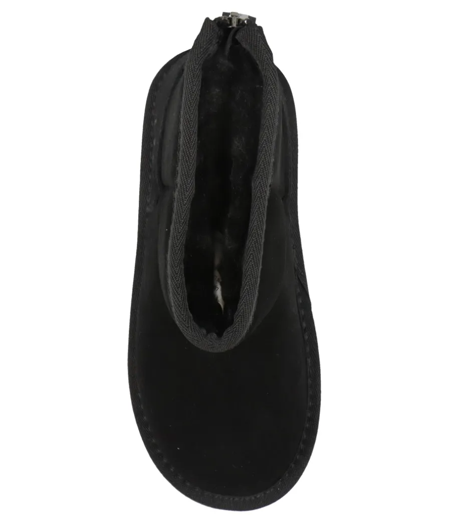 Calvin Klein Bamsestøvler - Fur Boot - Sort
