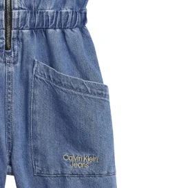 Børn Calvin Klein Buksedragt - Soft Denim - Light Denim