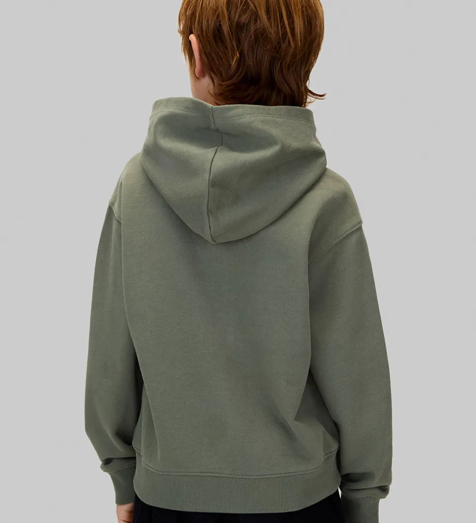 Hættetrøjer*Calvin Klein Hættetrøje - Color Logo - Thyme Green