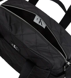 Pusletid|Pusletasker*Calvin Klein Pusletaske - Quiltet - Ck Black