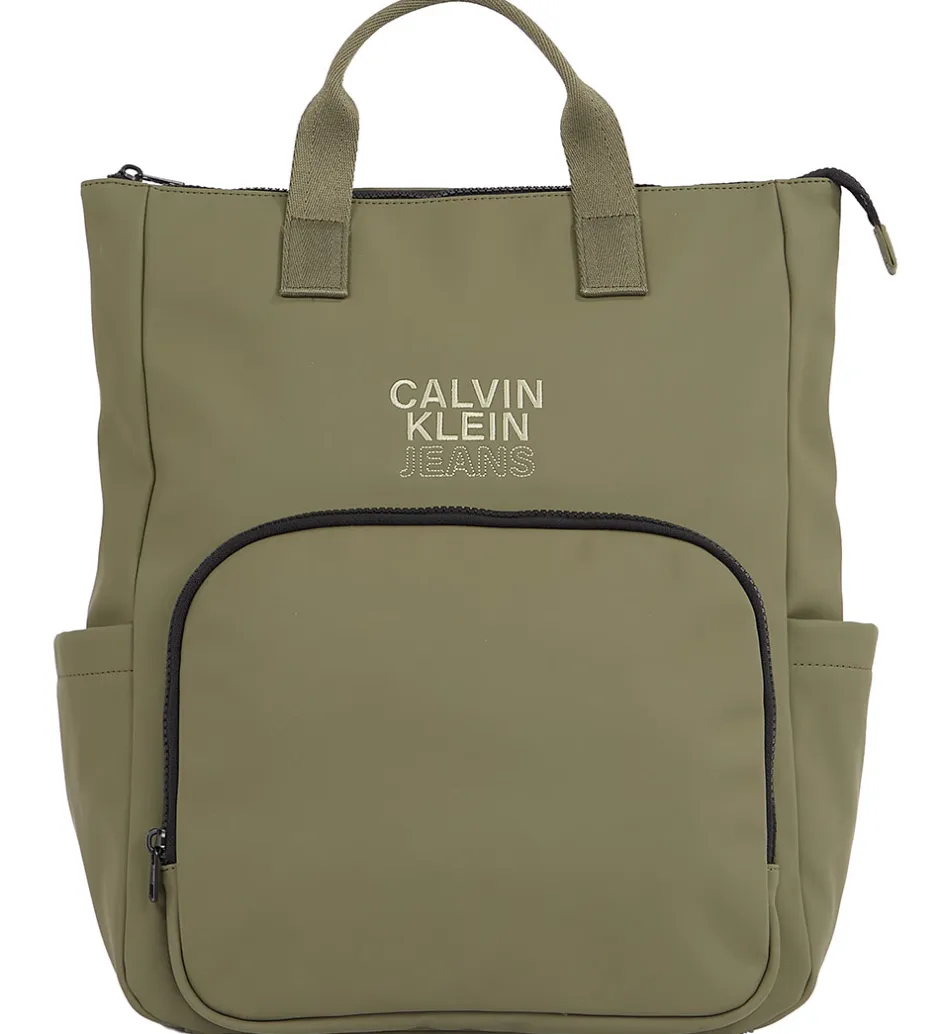 Pusletid|Pusletasker*Calvin Klein Pusletaske - Rubber Diaper BP - Dusty Olive