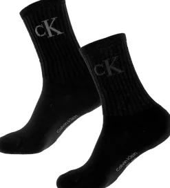 Børn Calvin Klein Strømper - 2-pak - Sort m. Logo