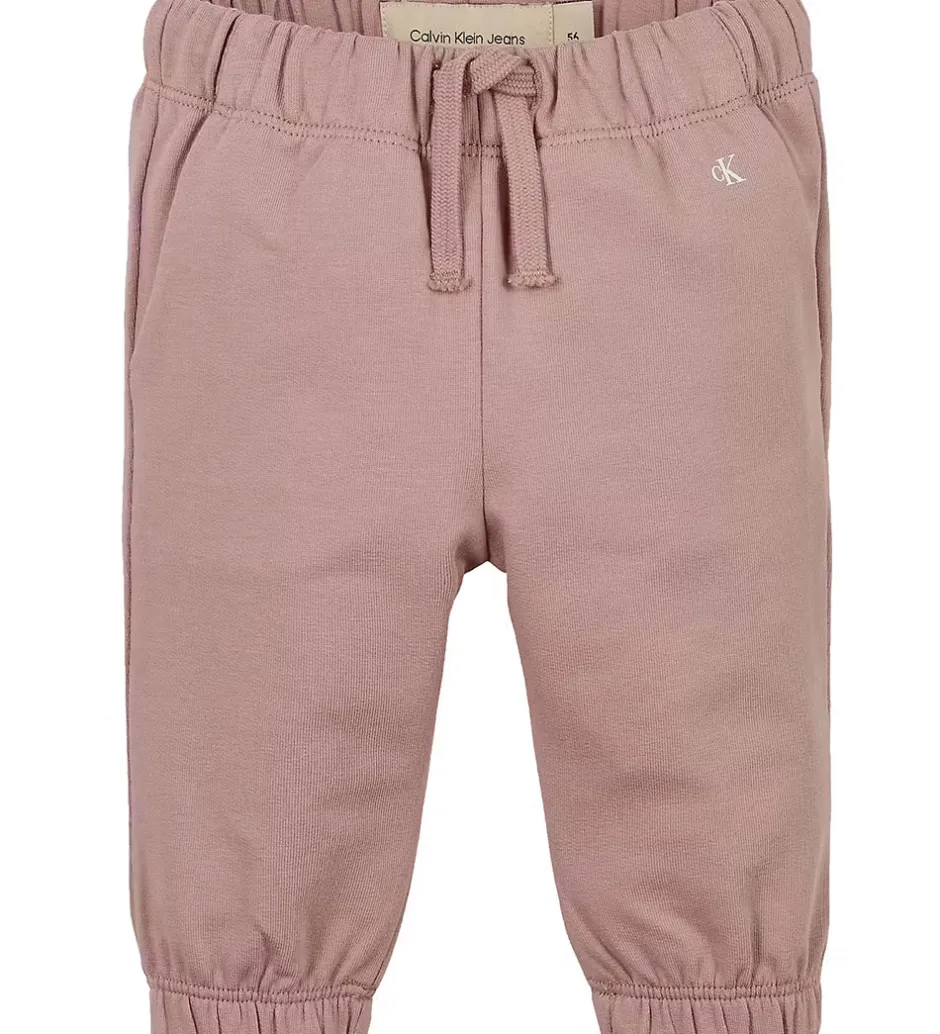 Børn Calvin Klein Sweatsæt - Varsity - Noble Rose