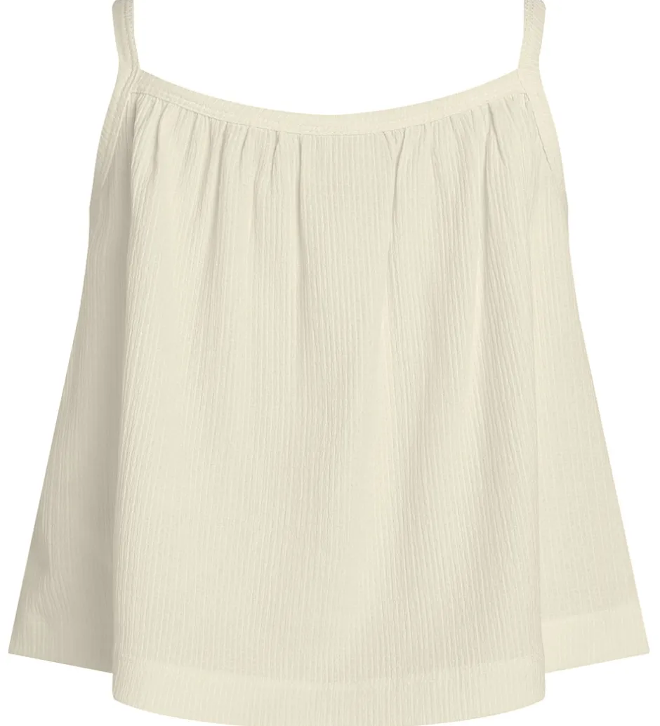 Toppe*Calvin Klein Top - Crinkle - Tofu