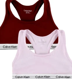 Undertøj*Calvin Klein Toppe - 2-pak - Ligh Llilac/Raspberry Chocolate
