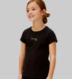 Børn Calvin Klein T-shirt - Signature - CK Black