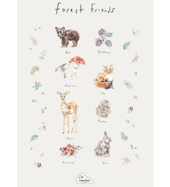 Cam Cam Plakat - Forest Friends