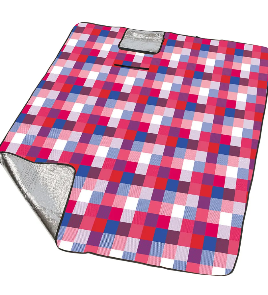 Tæpper|Børneværelset*Camping Check Picnic Tæppe - 175x135 cm