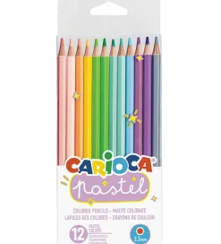 Skriveredskaber*Carioca Farveblyanter - 12 stk - Pastel