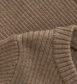Striktrøjer*CeLaVi Cardigan - Uld - Cocoa Creme