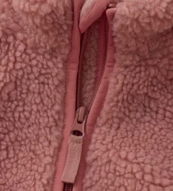 Fleece*CeLaVi Fleecejakke - Teddy - Brick Dust