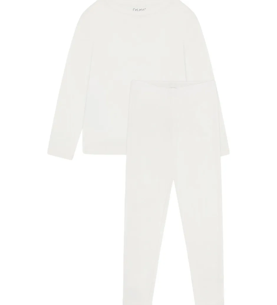Børn CeLaVi Nattøj - 2-delt - Marshmallow White