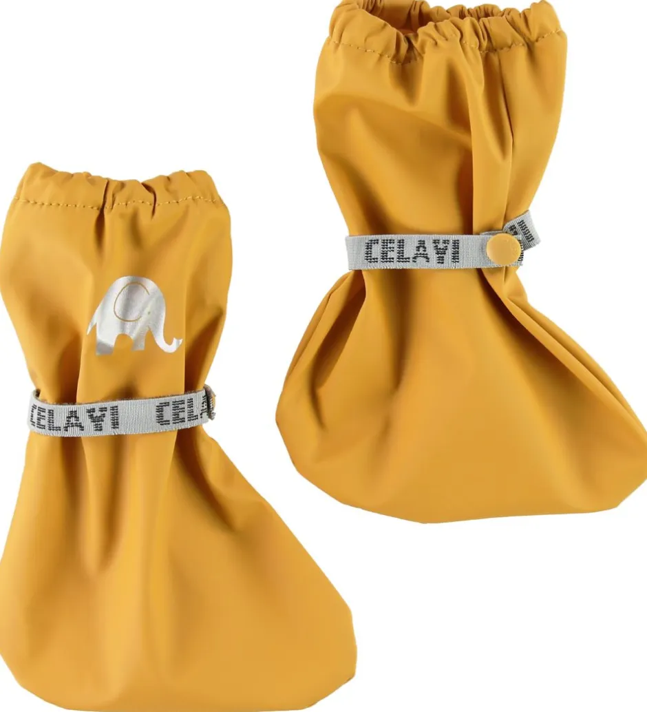 Overtrækssko*CeLaVi Overtrækssko - PU - Mineral Yellow