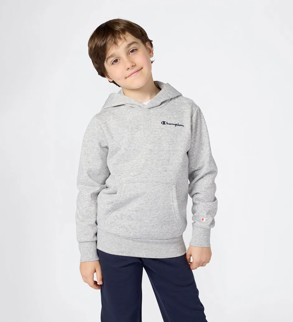 Børn Champion Hættetrøje - New Oxford Grey Melange