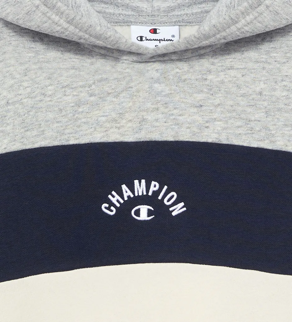 Børn Champion Hættetrøje - New Oxford Grey Melange