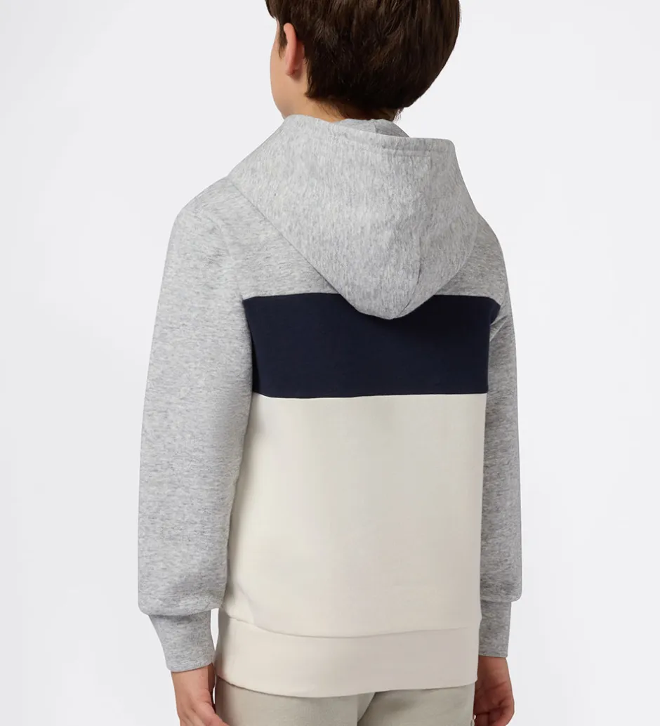 Børn Champion Hættetrøje - New Oxford Grey Melange