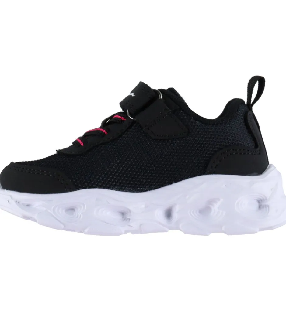 Børnesko Og Babysko|Blinkesko*Champion Sko m. Lys - Funfair Print G TD Low - Sort