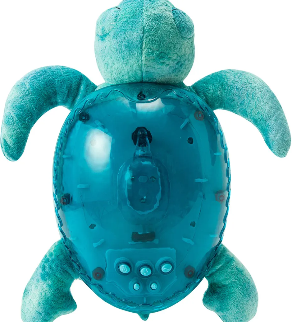 Cloud-B Natlampe m. Lyd - Tranquil Turtle - Aqua - Turkis